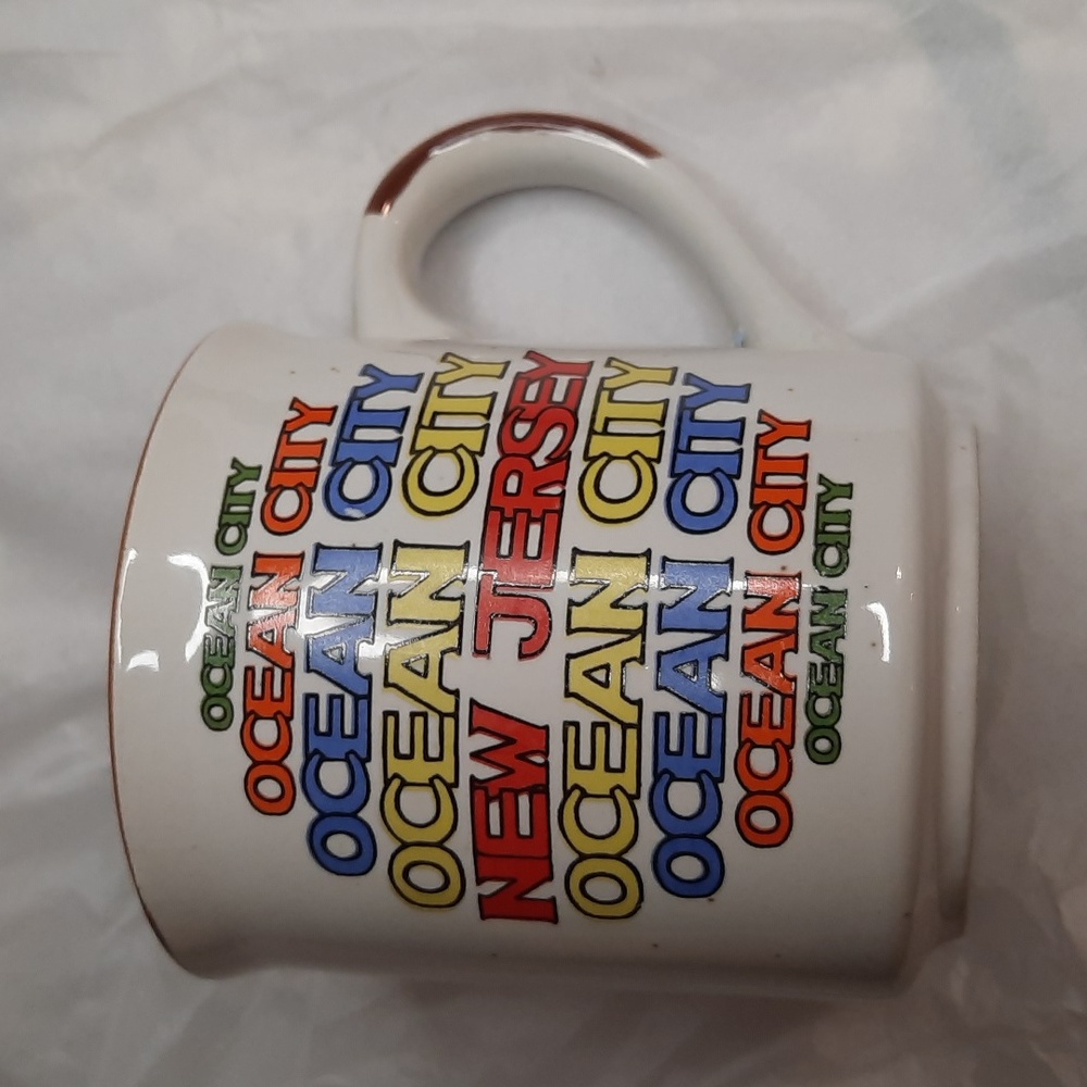 Ocean City New Jersey Vintage Diner Mug